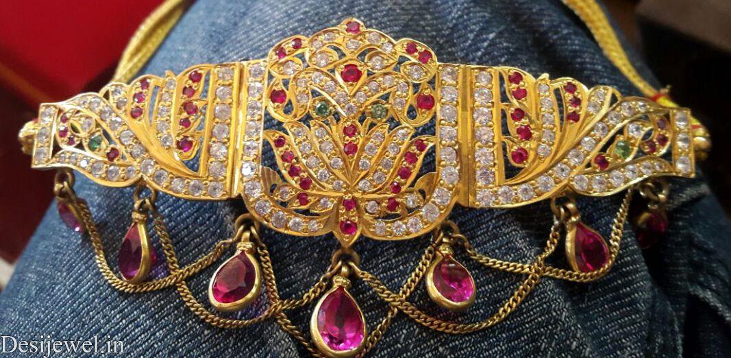 New and Latest Design of Rajasthani Desi gold Bhujbandh 