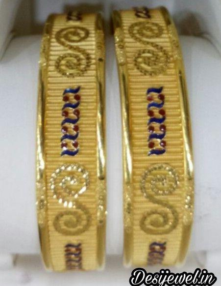 New and Latest Design of Rajasthani desi gold hand gents bracelet 