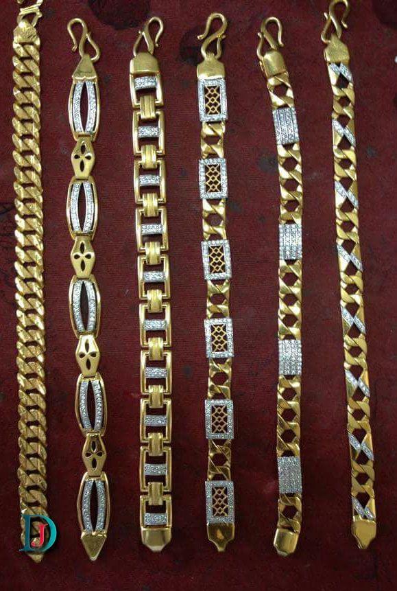 New and Latest Design of Rajasthani desi gold hand gents bracelet 