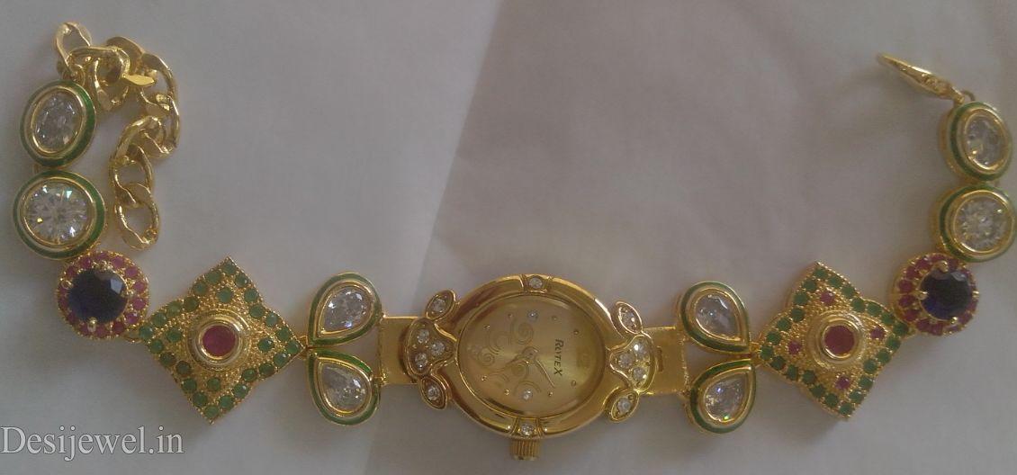 New and Latest Design of Rajasthani desi gold hand gents bracelet 
