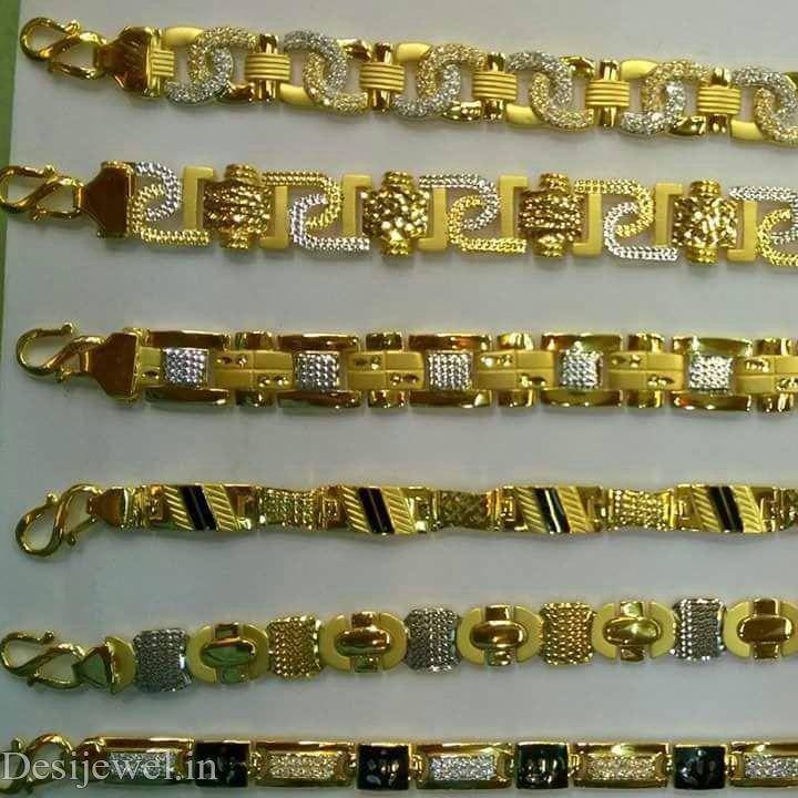 New and Latest Design of Rajasthani desi gold hand gents bracelet 