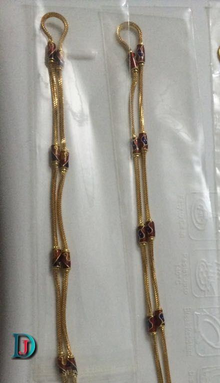 New and Latest Design of Rajasthani desi gold gala-chain 