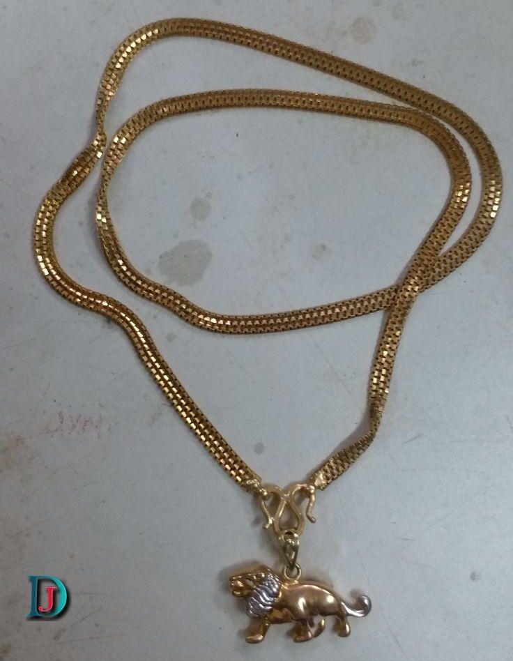 New and Latest Design of Rajasthani desi gold gala-chain 