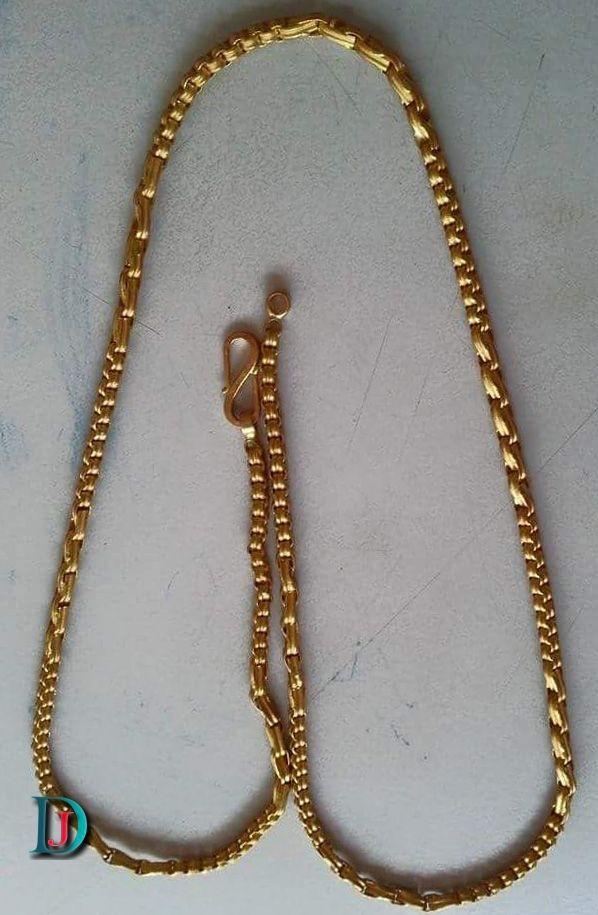 New and Latest Design of Rajasthani desi gold gala-chain 