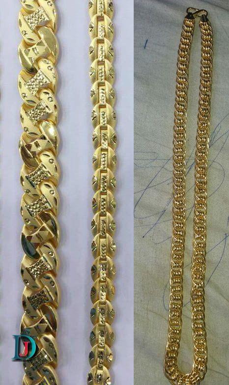New and Latest Design of Rajasthani desi gold gala-chain 