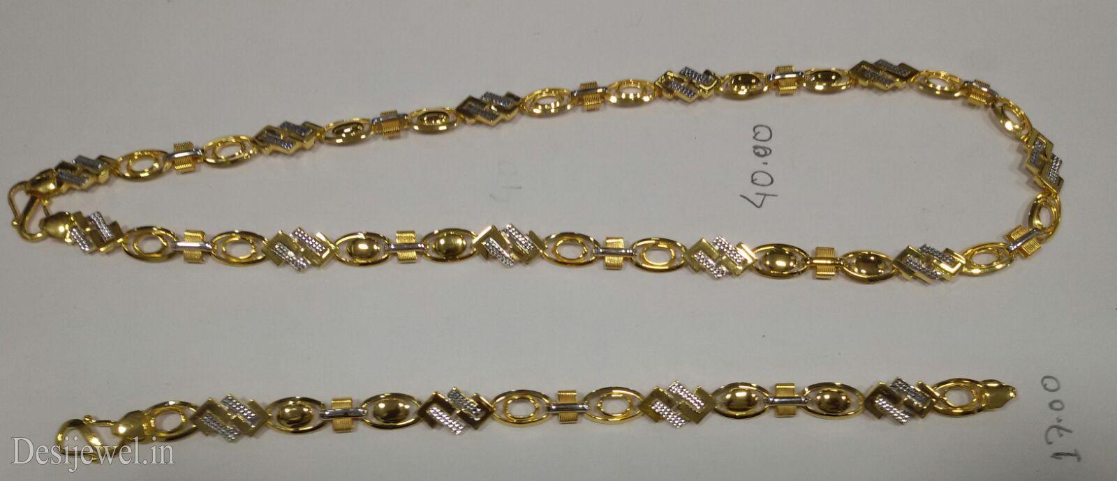 New and Latest Design of Rajasthani desi gold gala-chain 