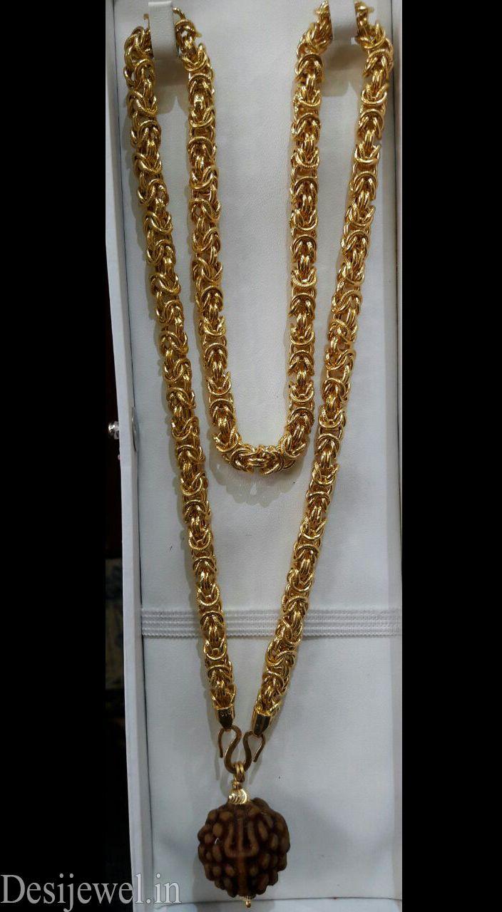 New and Latest Design of Rajasthani desi gold gala-chain 