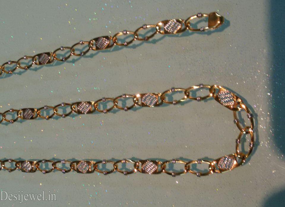 New and Latest Design of Rajasthani desi gold gala-chain 