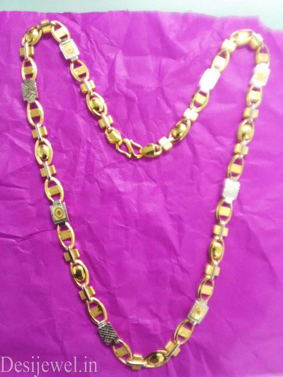 New and Latest Design of Rajasthani desi gold gala-chain 