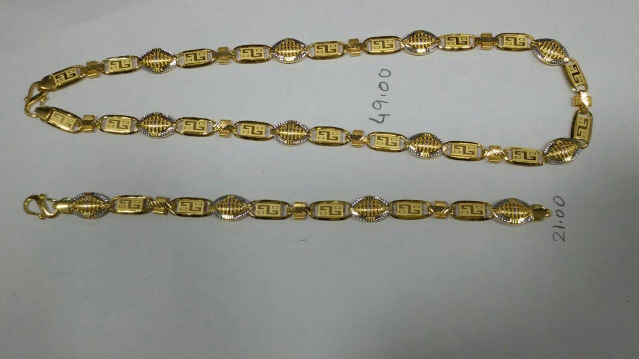 New and Latest Design of Rajasthani desi gold gala-chain 