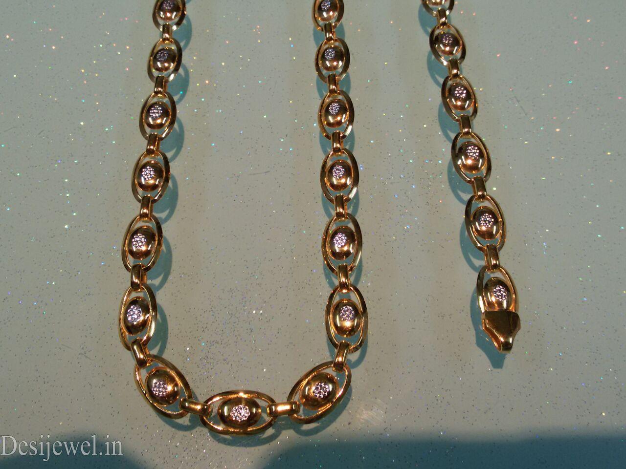 New and Latest Design of Rajasthani desi gold gala-chain 
