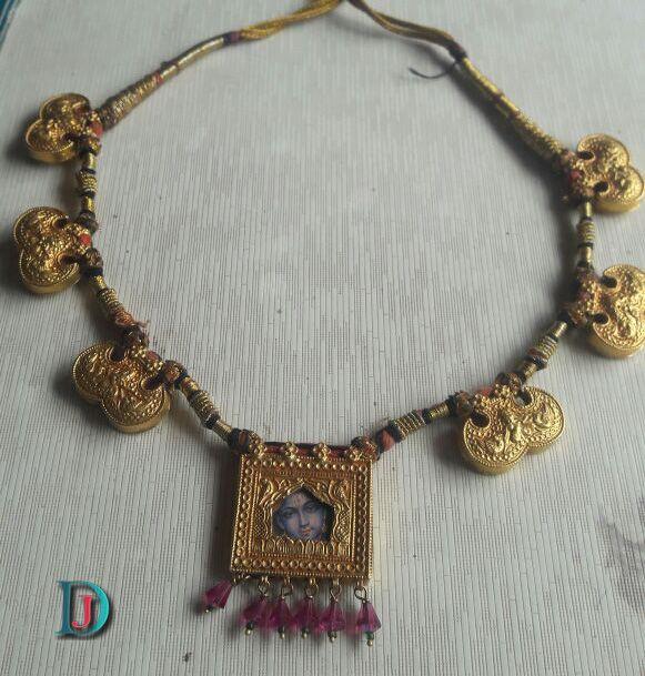New and Latest Design of Rajasthani desi gold gala chick 