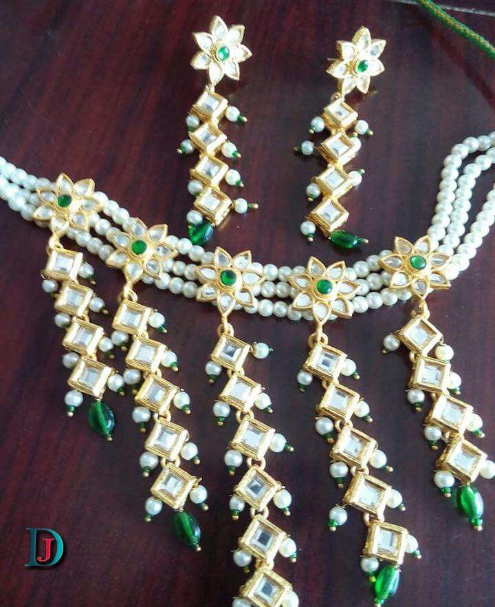 New and Latest Design of Rajasthani desi gold gala chick 
