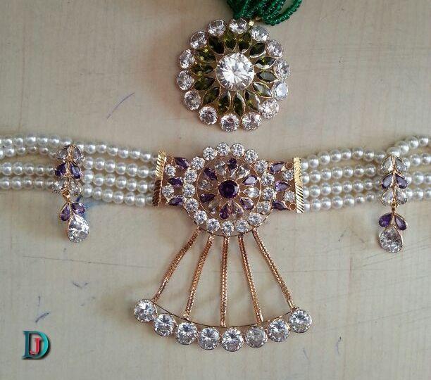 New and Latest Design of Rajasthani desi gold gala chick 