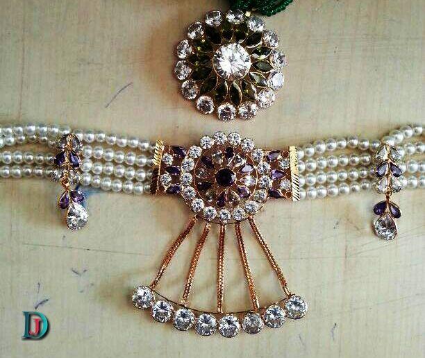 New and Latest Design of Rajasthani desi gold gala chick 