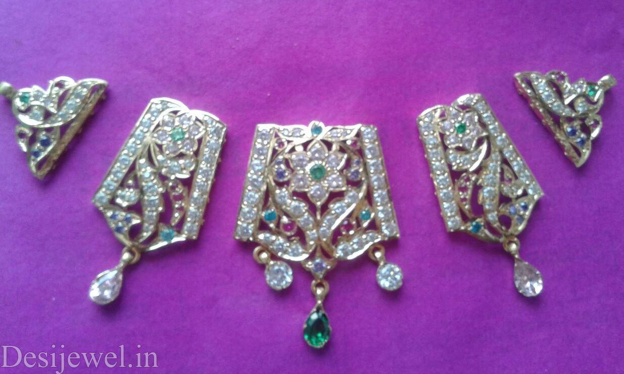 न्यू एंड लेटेस्ट डिजाईन राजस्थानी देसी गोल्ड गला चिक सेट 