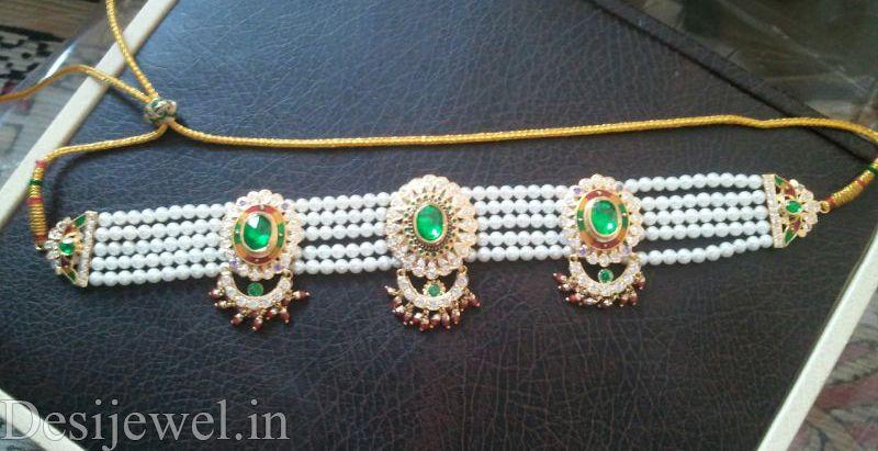 New and Latest Design of Rajasthani desi gold gala chick 