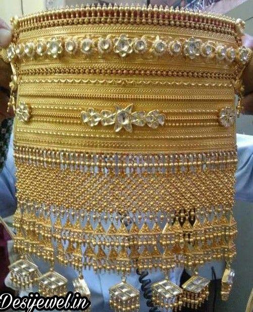 New and Latest Design of Rajasthani desi gold rajputi aad 