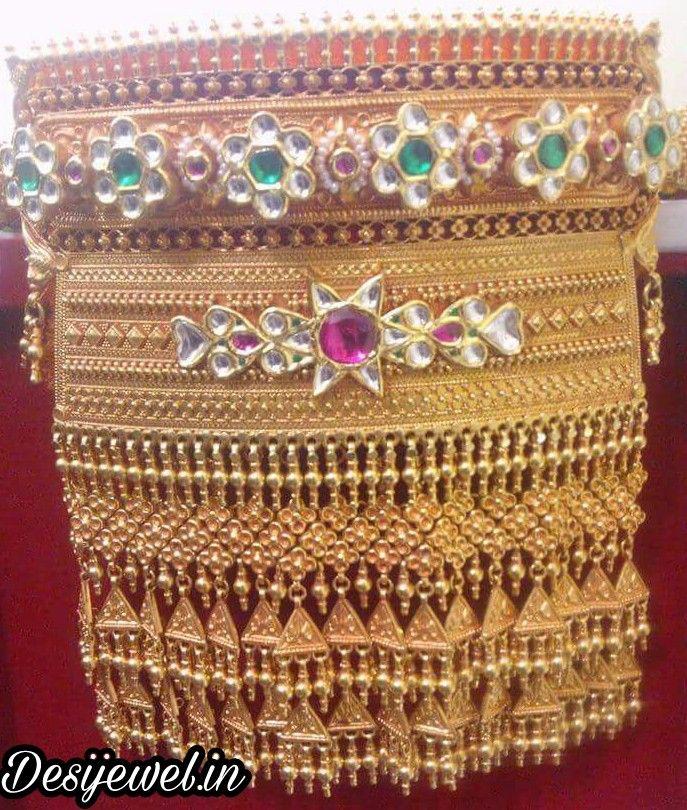 New and Latest Design of Rajasthani desi gold rajputi aad 