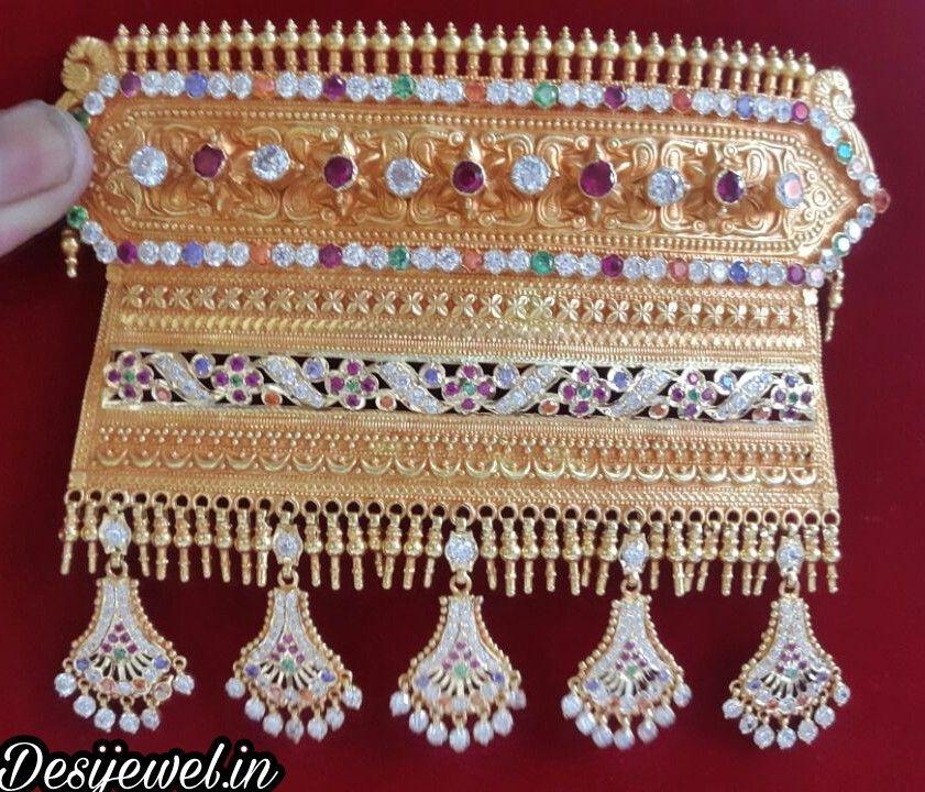 New and Latest Design of Rajasthani desi gold rajputi aad 