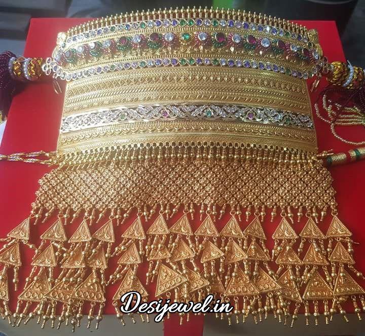 New and Latest Design of Rajasthani desi gold rajputi aad 