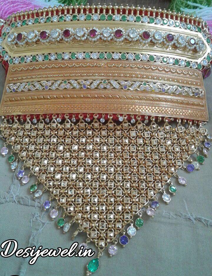 New and Latest Design of Rajasthani desi gold rajputi aad 