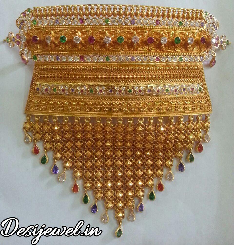 New and Latest Design of Rajasthani desi gold rajputi aad 