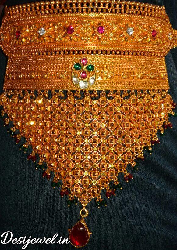 New and Latest Design of Rajasthani desi gold rajputi aad 