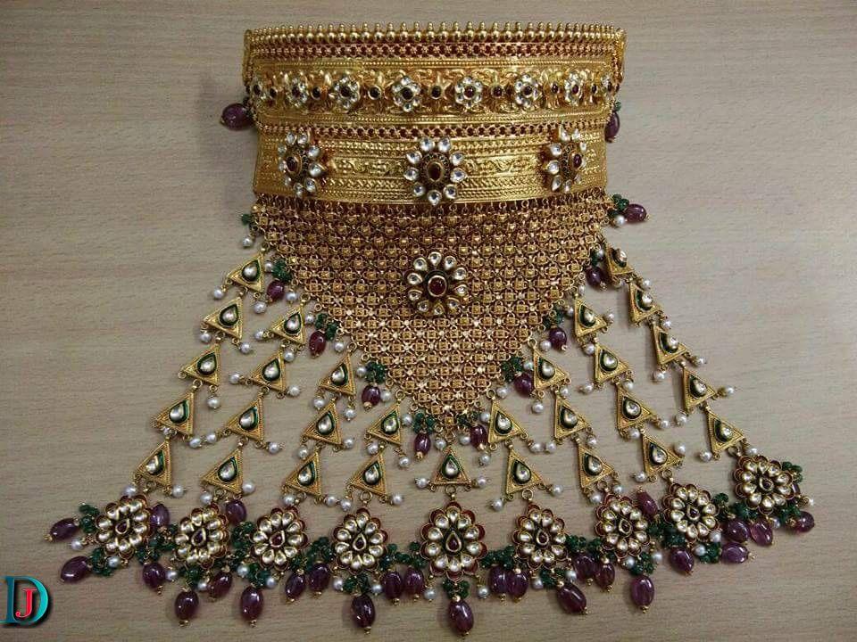 New and Latest Design of Rajasthani desi gold rajputi aad 