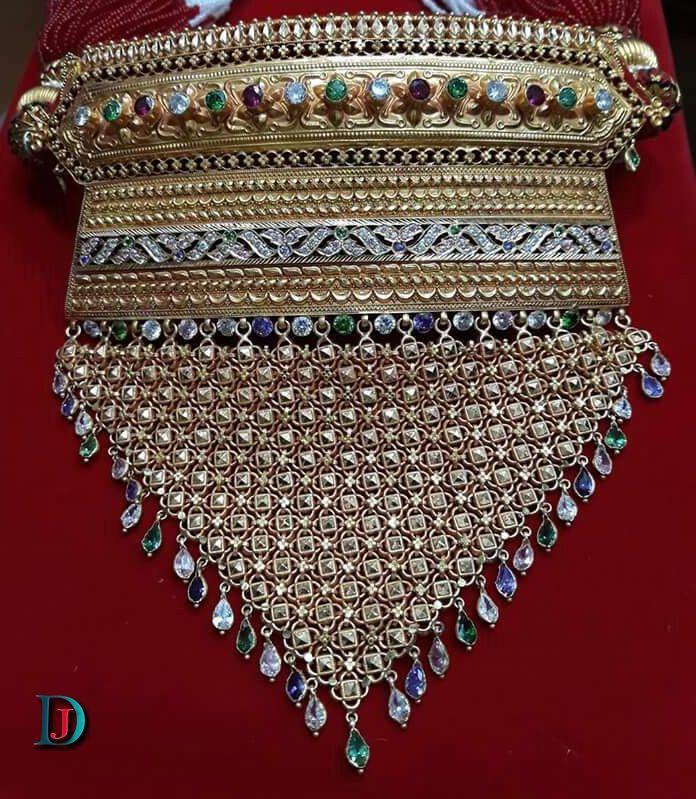 New and Latest Design of Rajasthani desi gold rajputi aad 