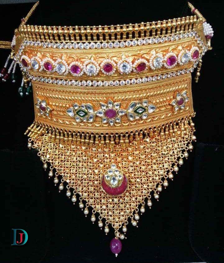 New and Latest Design of Rajasthani desi gold rajputi aad 
