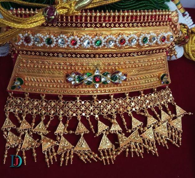 New and Latest Design of Rajasthani desi gold rajputi aad 