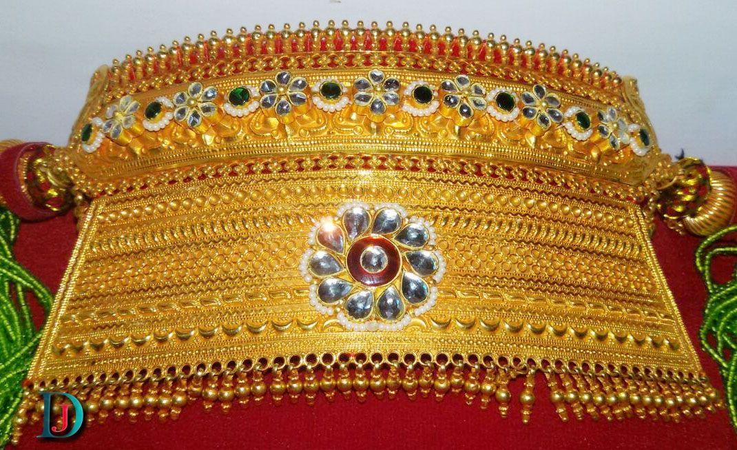 New and Latest Design of Rajasthani desi gold rajputi aad 