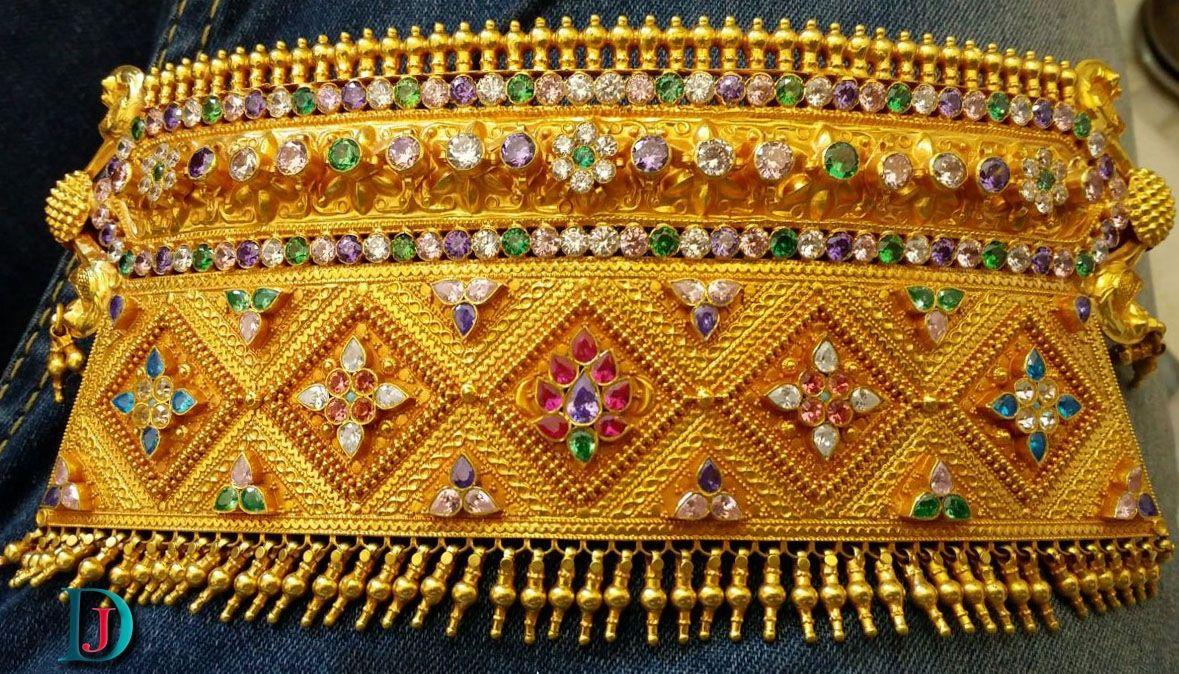 New and Latest Design of Rajasthani desi gold rajputi aad 