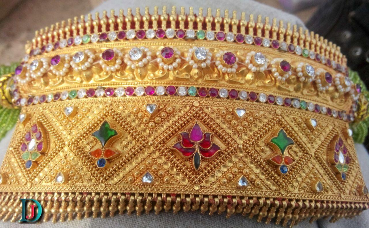 New and Latest Design of Rajasthani desi gold rajputi aad 