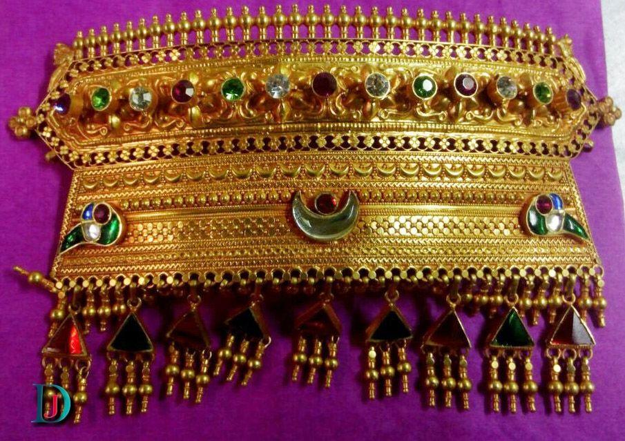 New and Latest Design of Rajasthani desi gold rajputi aad 