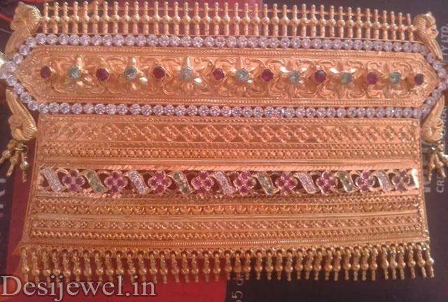 New and Latest Design of Rajasthani desi gold rajputi aad 