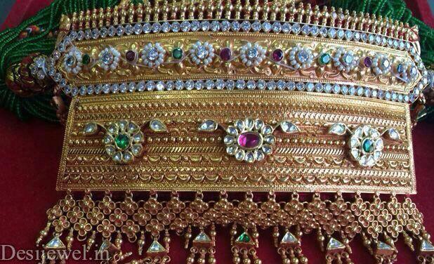 New and Latest Design of Rajasthani desi gold rajputi aad 