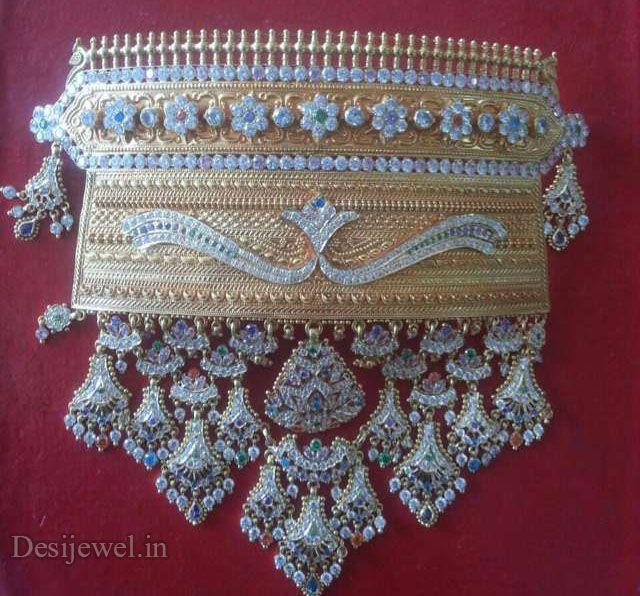 New and Latest Design of Rajasthani desi gold rajputi aad 