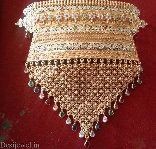 New and Latest Design of Rajasthani desi gold rajputi aad 