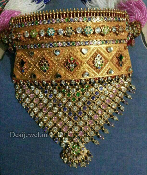 New and Latest Design of Rajasthani desi gold rajputi aad 