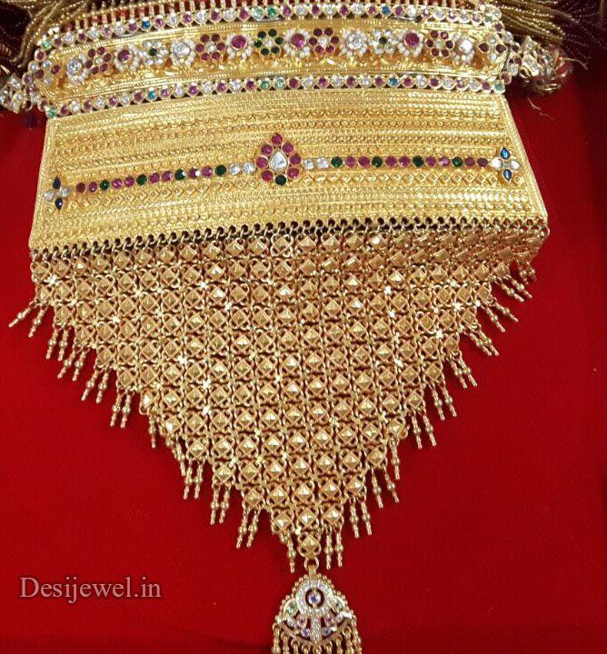 New and Latest Design of Rajasthani desi gold rajputi aad 