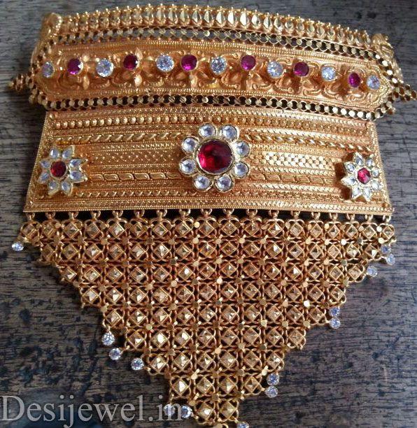 New and Latest Design of Rajasthani desi gold rajputi aad 