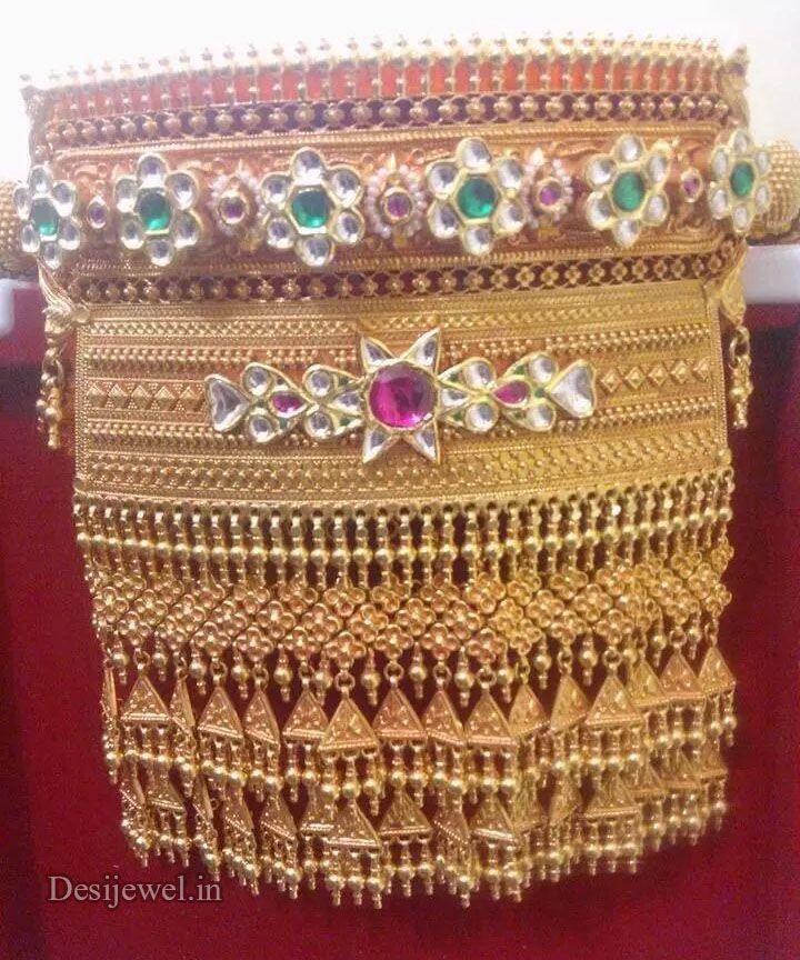 New and Latest Design of Rajasthani desi gold rajputi aad 