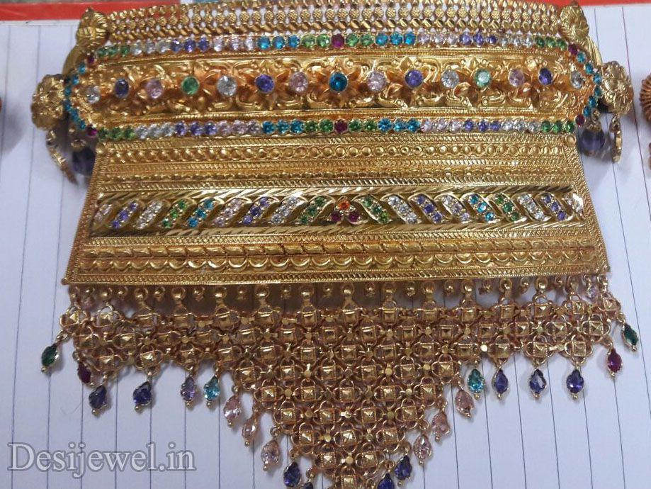New and Latest Design of Rajasthani desi gold rajputi aad 