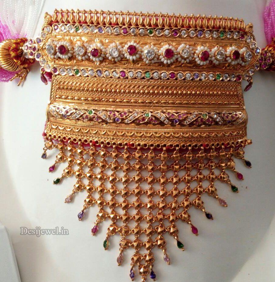 New and Latest Design of Rajasthani desi gold rajputi aad 