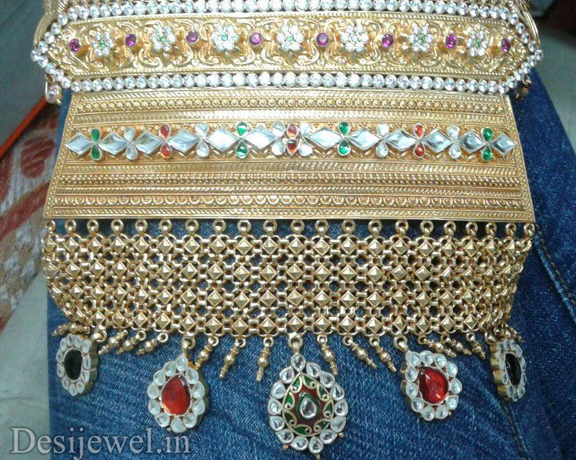 New and Latest Design of Rajasthani desi gold rajputi aad 