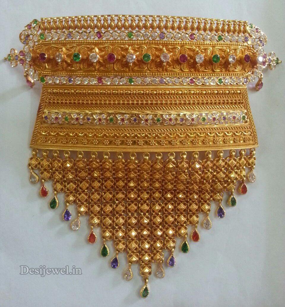 New and Latest Design of Rajasthani desi gold rajputi aad 