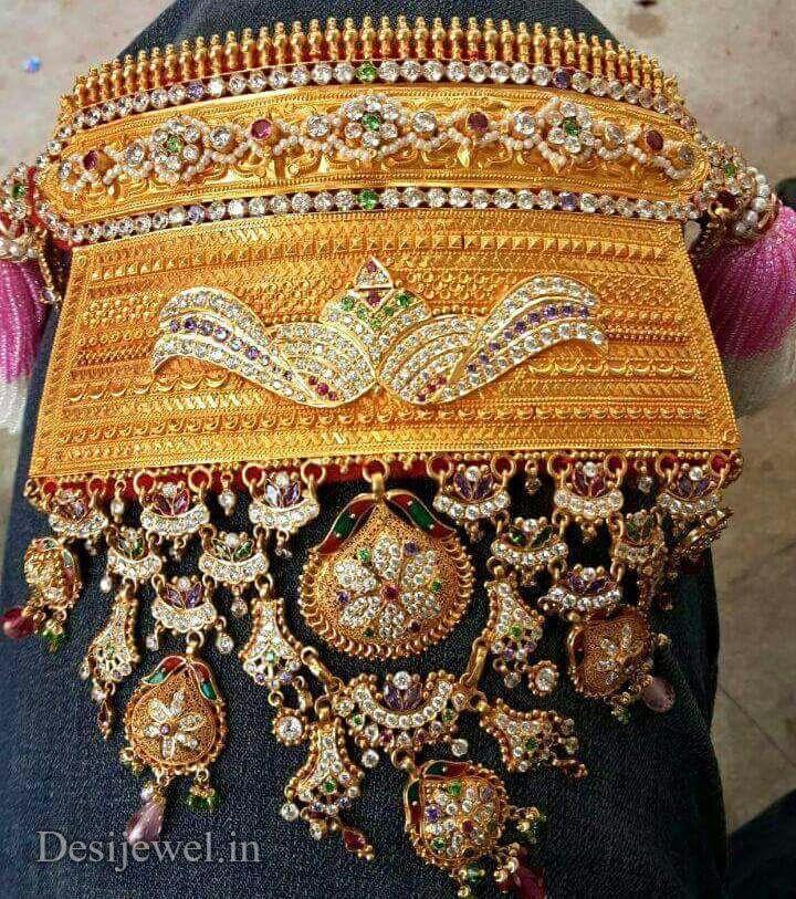 New and Latest Design of Rajasthani desi gold rajputi aad 