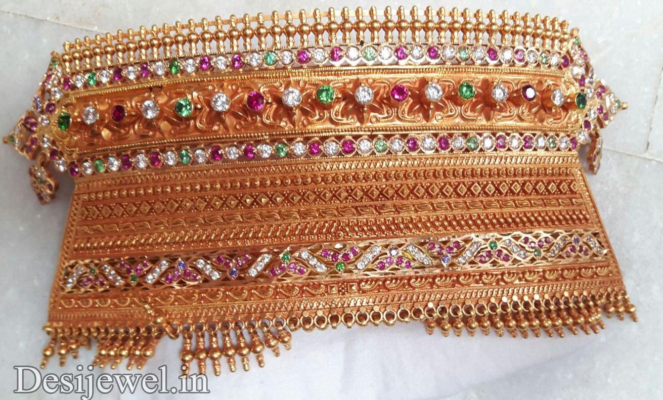 New and Latest Design of Rajasthani desi gold rajputi aad 